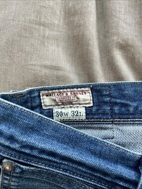 Wallace & Barnes Straight Men's Jeans in Blue